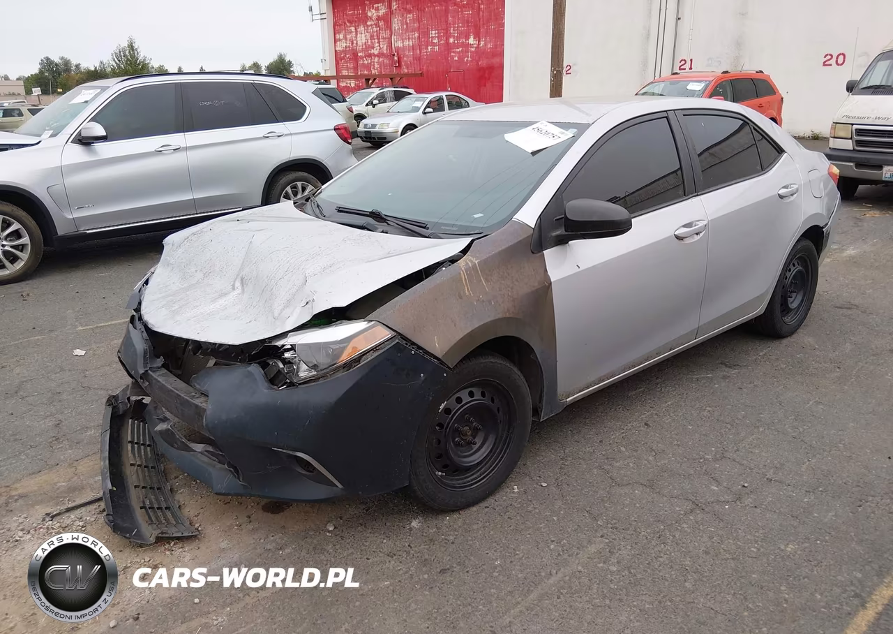 2016 Toyota Corolla Le VIN:5YFBURHE2GP484691 - 2