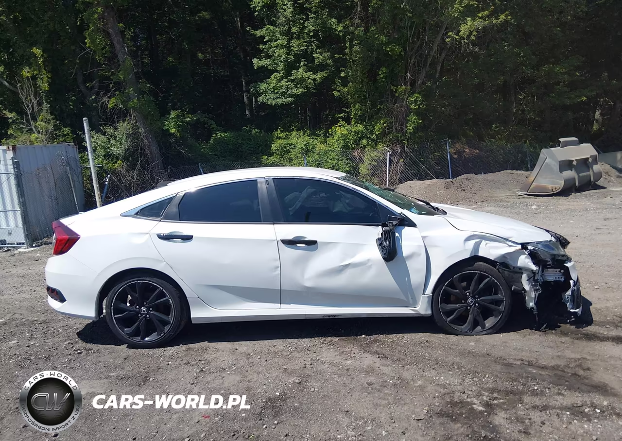 2020 Honda Civic Sport VIN:2HGFC2F86LH535197 - 12