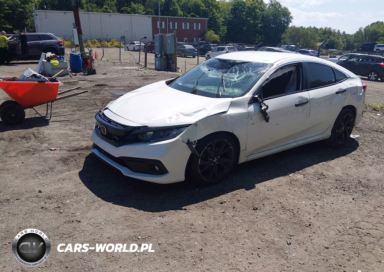 2020 Honda Civic Sport VIN:2HGFC2F86LH535197 - 2