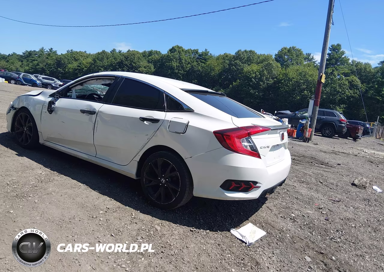 2020 Honda Civic Sport VIN:2HGFC2F86LH535197 - 3