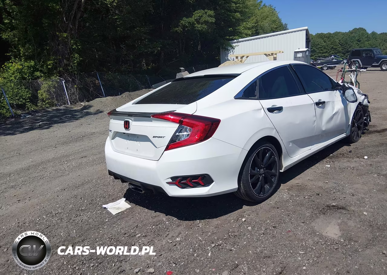 2020 Honda Civic Sport VIN:2HGFC2F86LH535197 - 4