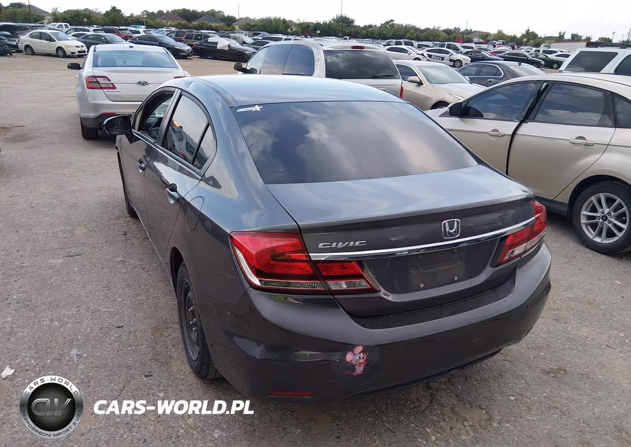 2014 Honda Civic Lx VIN:19XFB2F58EE233822 - 3