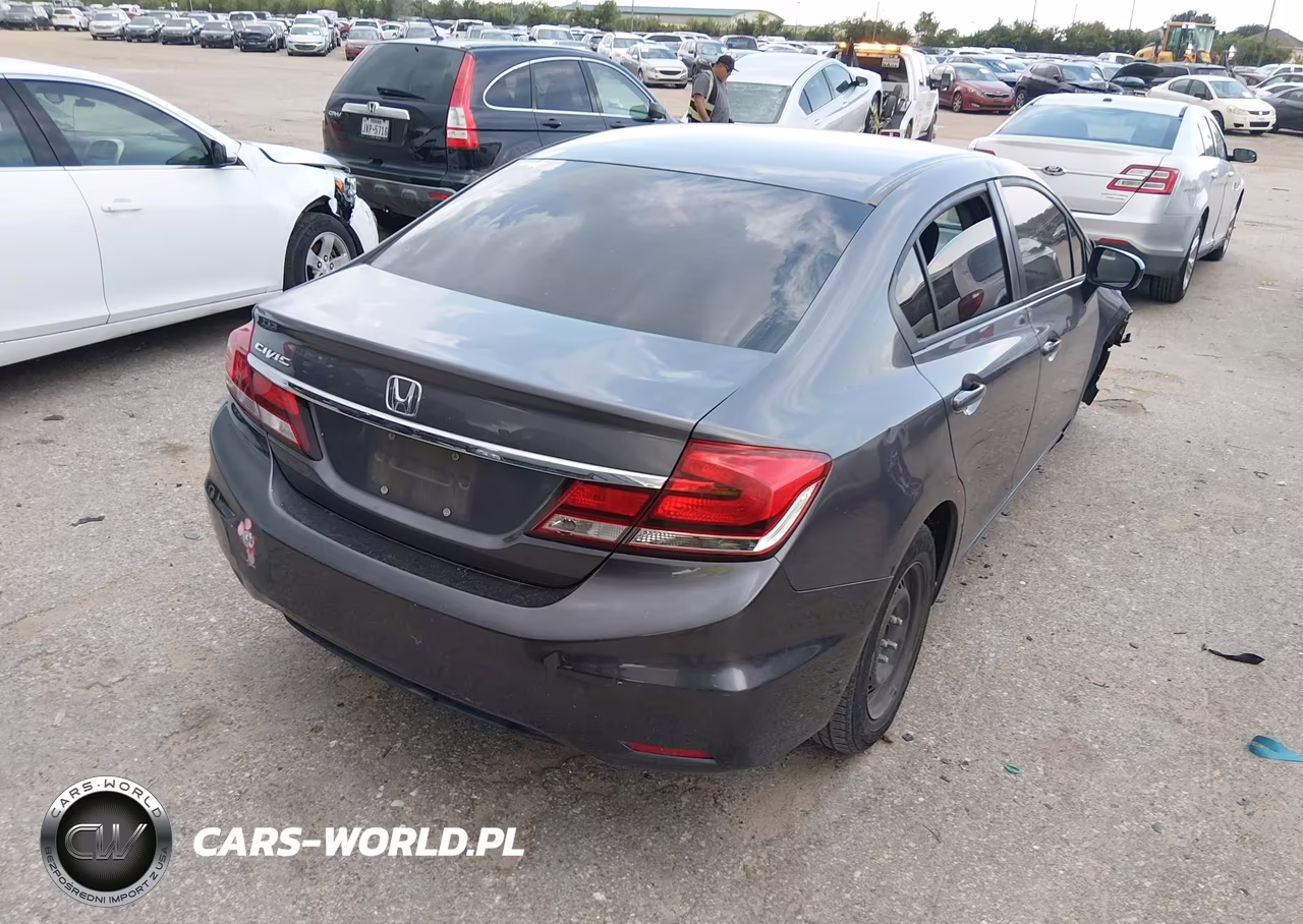 2014 Honda Civic Lx VIN:19XFB2F58EE233822 - 4
