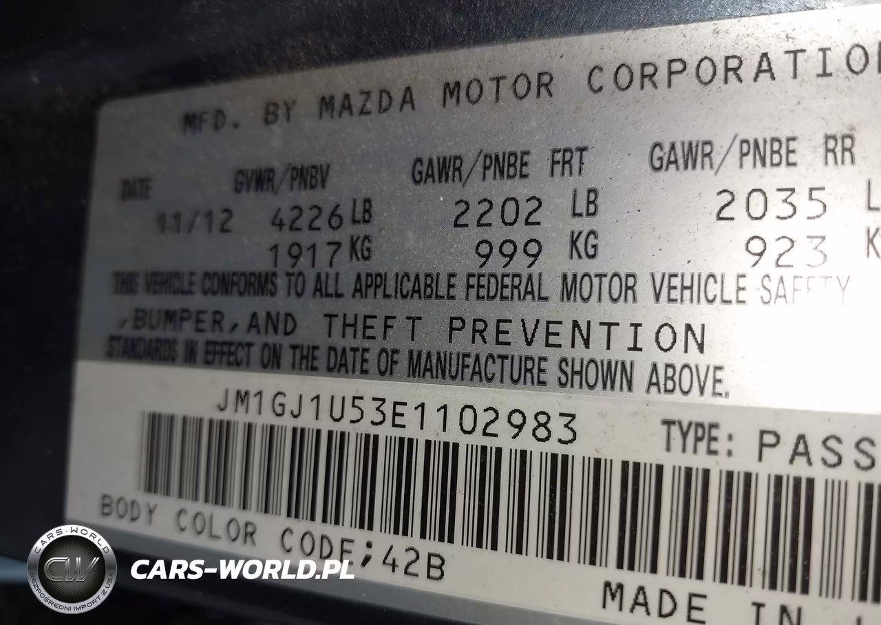 2014 Mazda Mazda6 I Sport VIN:JM1GJ1U53E1102983 - 9