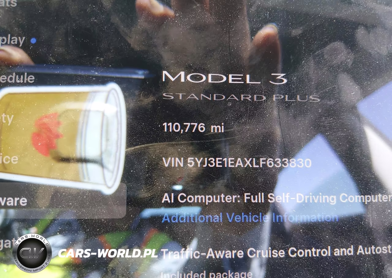 2020 Tesla Model 3 Standard Range Plus Rear-Wheel Drive-Standard Range Rear-Wheel Drive VIN:5YJ3E1EAXLF633830 - 15