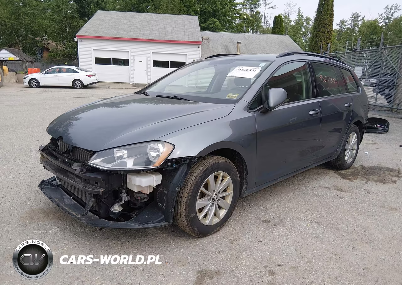 2015 Volkswagen Golf Sportwagen Tsi S 4-Door VIN:3VWC17AU8FM501323 - 2