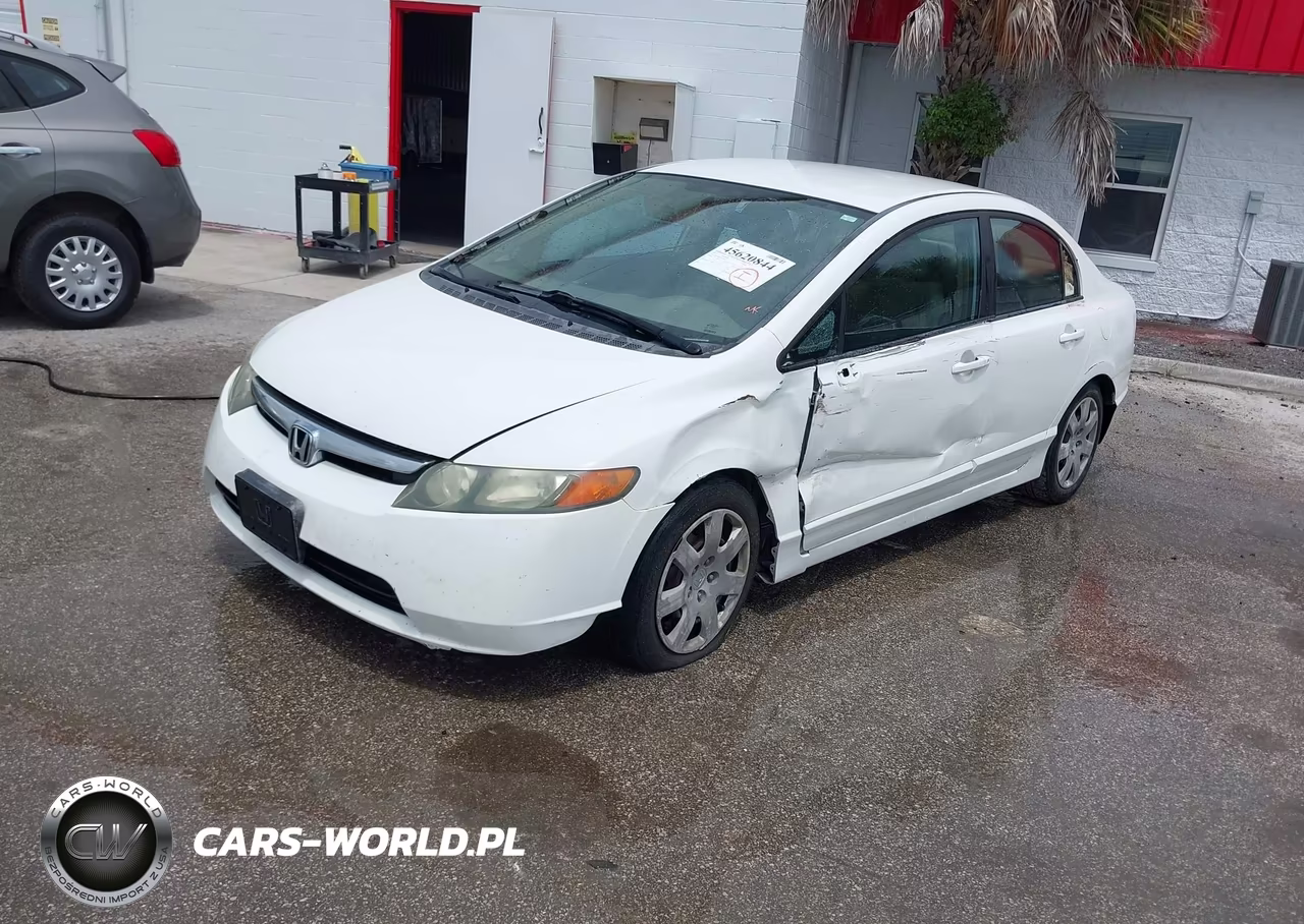 2007 Honda Civic Lx VIN:1HGFA16517L081391 - 2