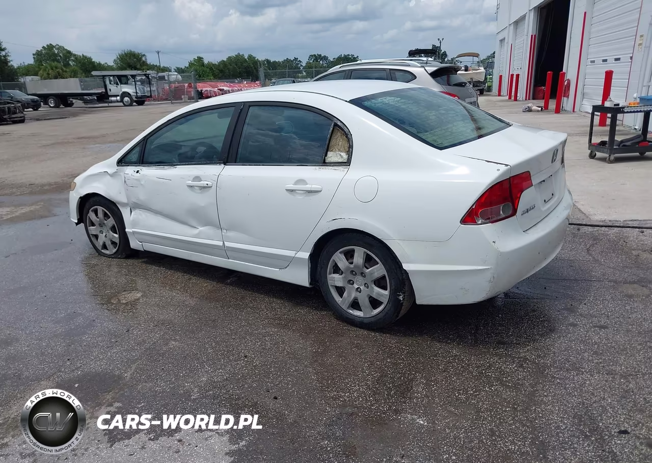 2007 Honda Civic Lx VIN:1HGFA16517L081391 - 3