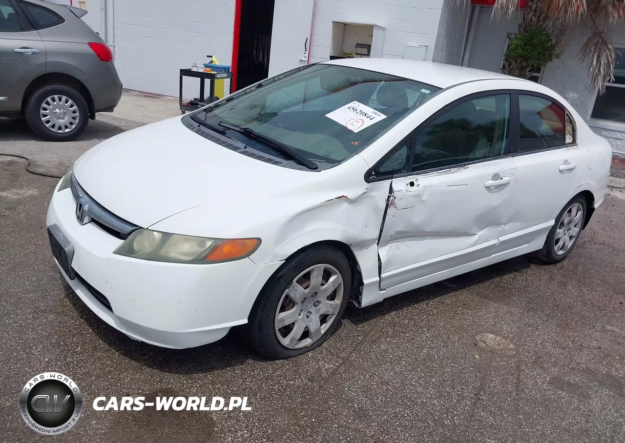 2007 Honda Civic Lx VIN:1HGFA16517L081391 - 6