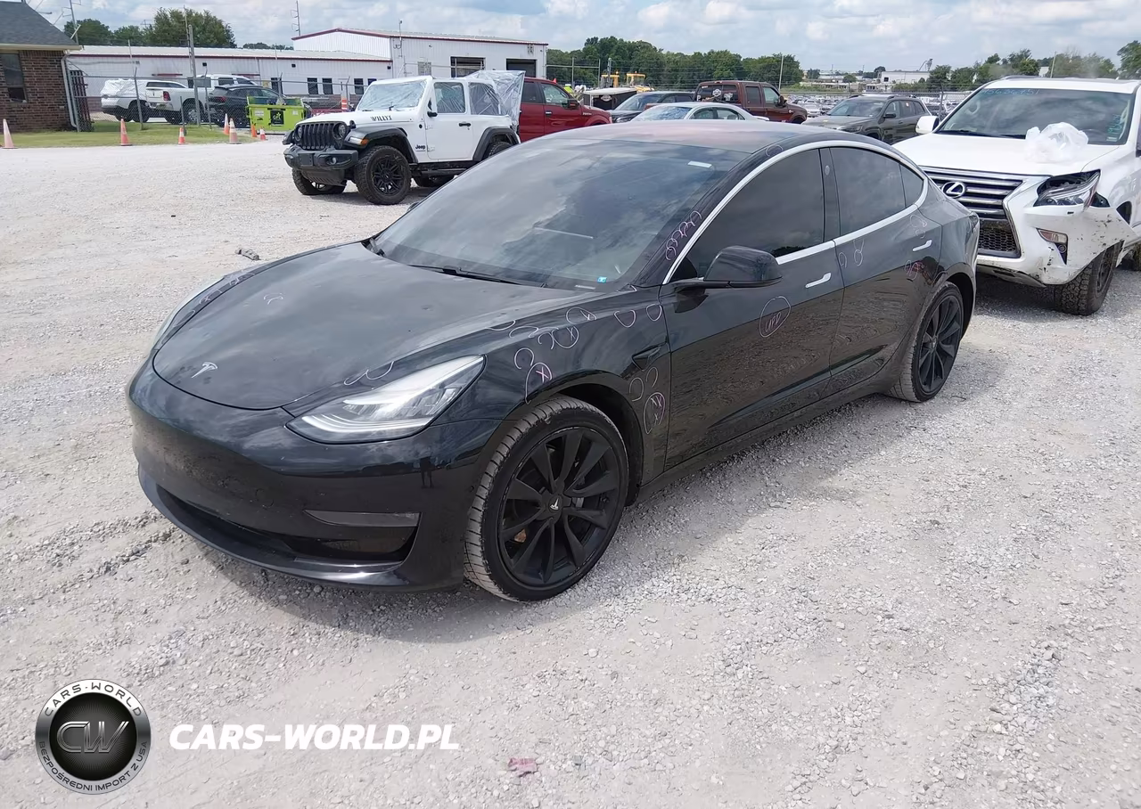 2018 Tesla Model 3 Long Range-Mid Range VIN:5YJ3E1EA7JF005902 - 2