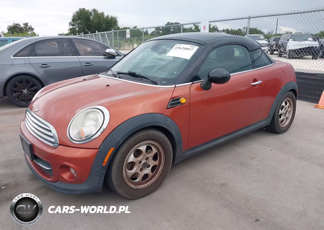 2013 Mini Coupe Cooper VIN:WMWSX1C58DT507635 - 2