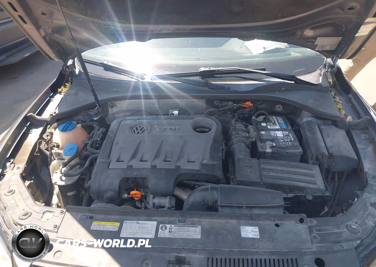 2013 Volkswagen Passat 2.0L Tdi Sel Premium VIN:1VWCN7A30DC138879 - 10
