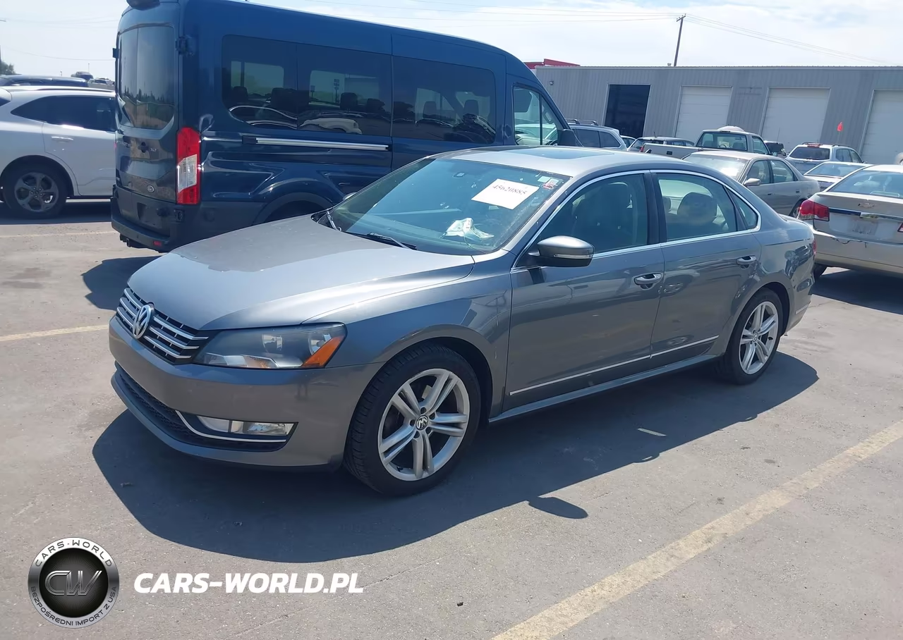 2013 Volkswagen Passat 2.0L Tdi Sel Premium VIN:1VWCN7A30DC138879 - 2