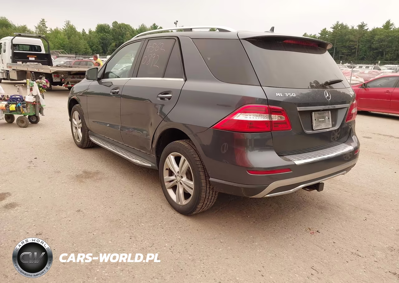 2014 Mercedes-Benz Ml 350 4Matic VIN:4JGDA5HB9EA400542 - 3
