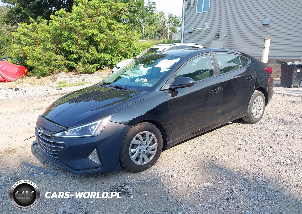 2020 Hyundai Elantra Se VIN:KMHD74LF9LU106699 - 2