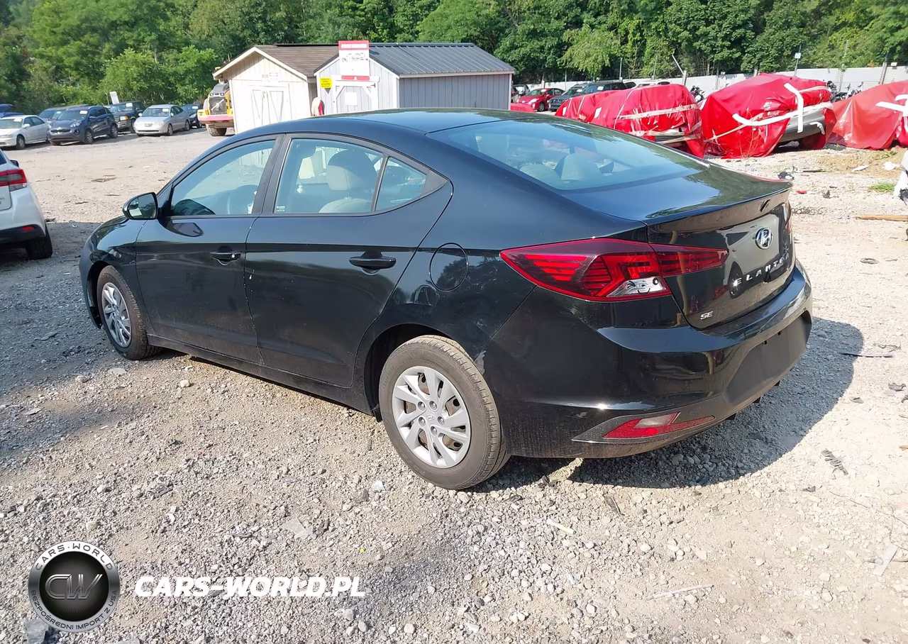 2020 Hyundai Elantra Se VIN:KMHD74LF9LU106699 - 3