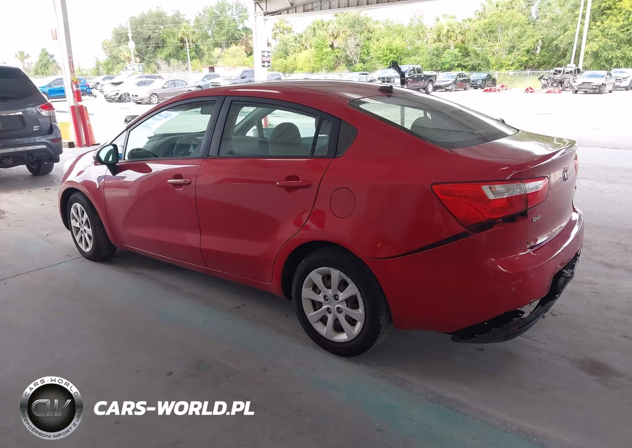 2014 Kia Rio Lx VIN:KNADM4A38E6370927 - 3