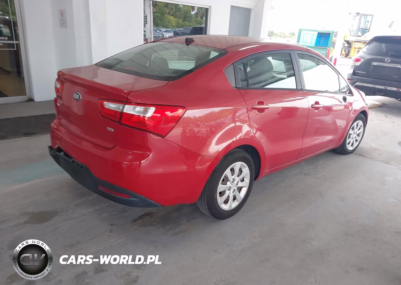 2014 Kia Rio Lx VIN:KNADM4A38E6370927 - 4