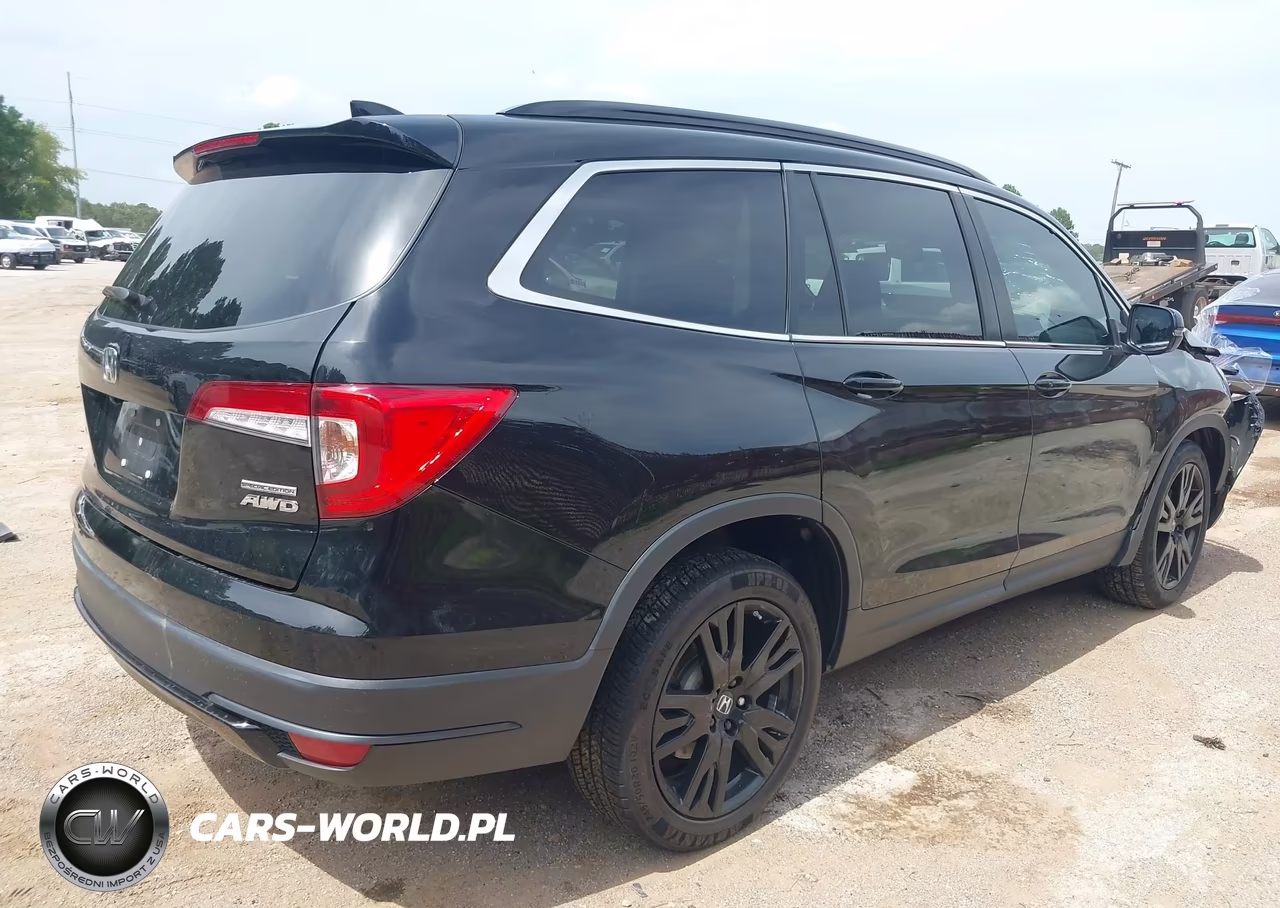 2022 Honda Pilot Awd Special Edition VIN:5FNYF6H29NB077517 - 4