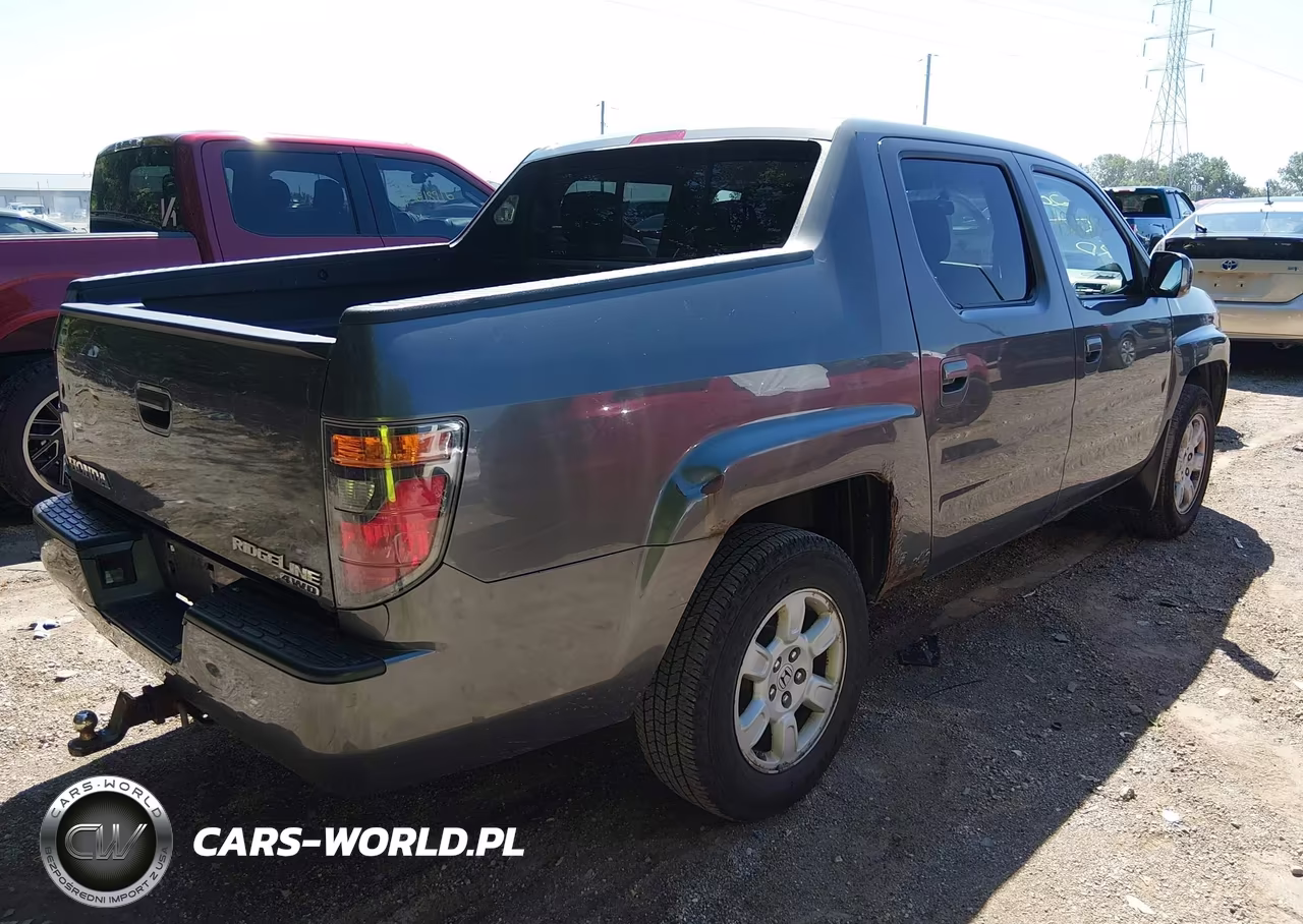 2007 Honda Ridgeline Rts VIN:2HJYK16437H531692 - 4