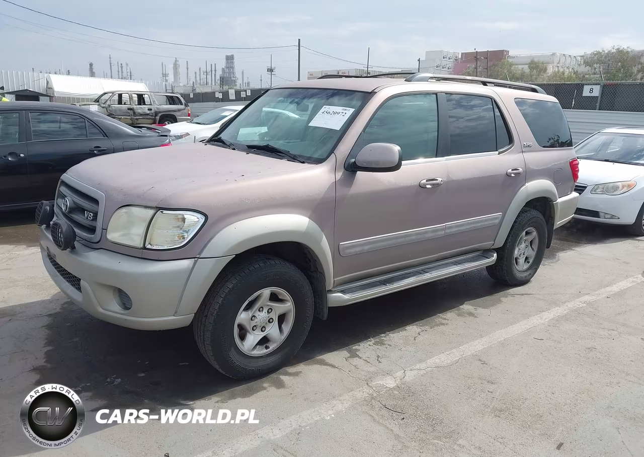 2002 Toyota Sequoia Sr5 V8 VIN:5TDZT34A72S115424 - 2