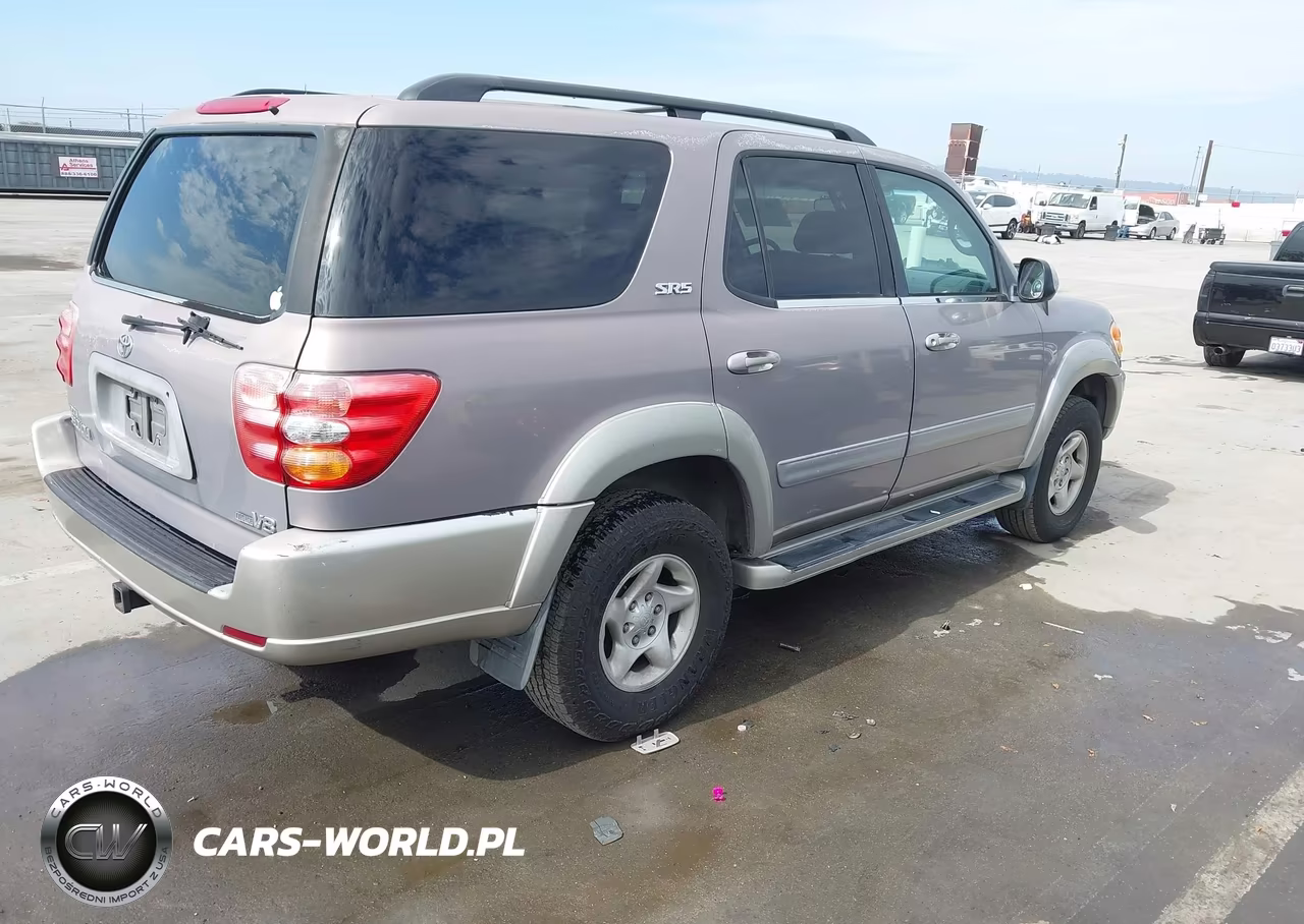 2002 Toyota Sequoia Sr5 V8 VIN:5TDZT34A72S115424 - 4