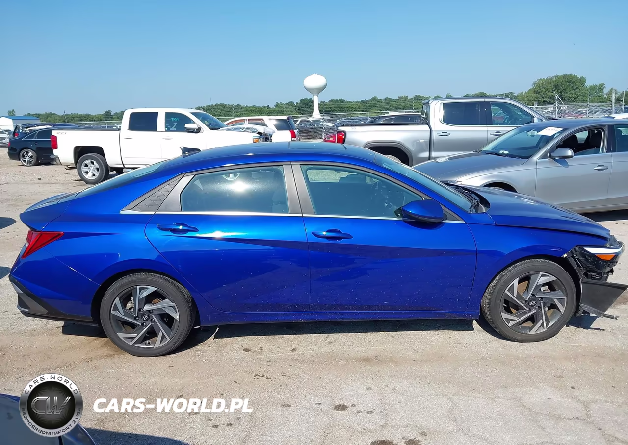 2024 Hyundai Elantra Sel VIN:KMHLS4DG4RU647122 - 14