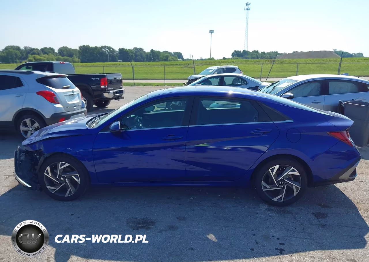 2024 Hyundai Elantra Sel VIN:KMHLS4DG4RU647122 - 15