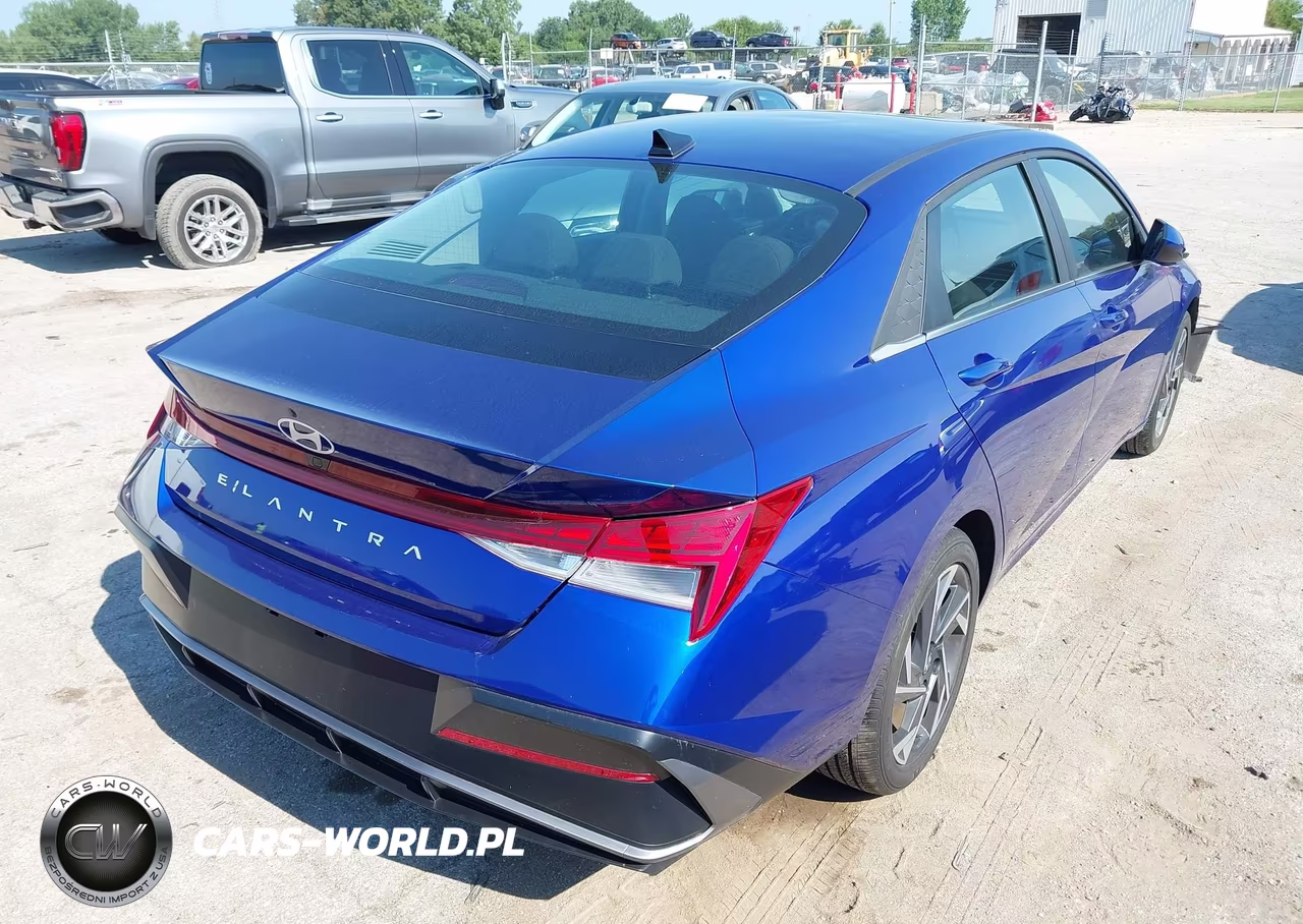 2024 Hyundai Elantra Sel VIN:KMHLS4DG4RU647122 - 4