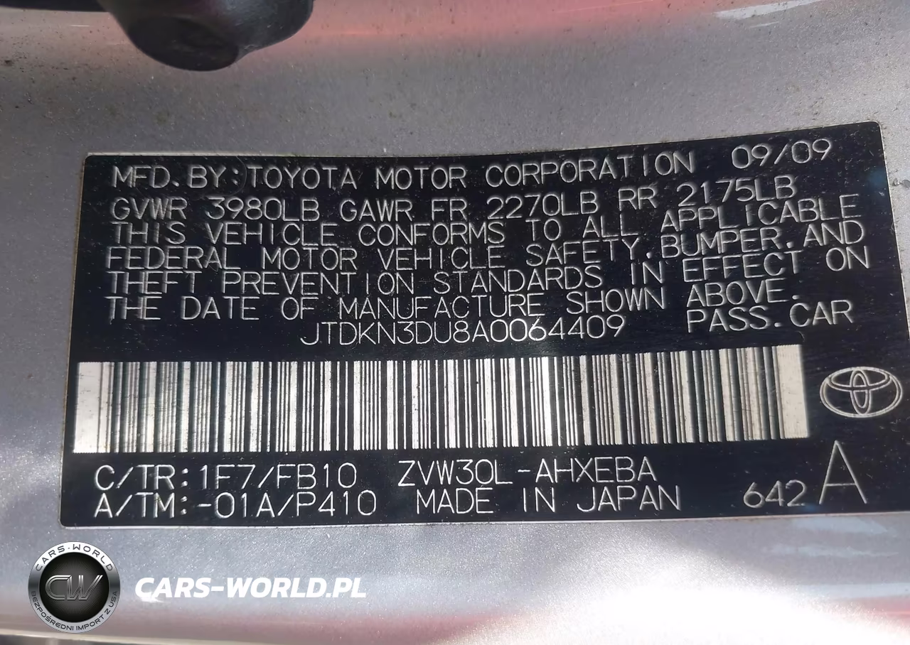 2010 Toyota Prius Iii VIN:JTDKN3DU8A0064409 - 9