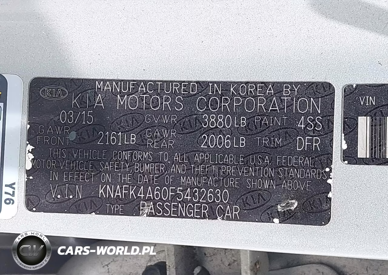 2015 Kia Forte Lx VIN:KNAFK4A60F5432630 - 9