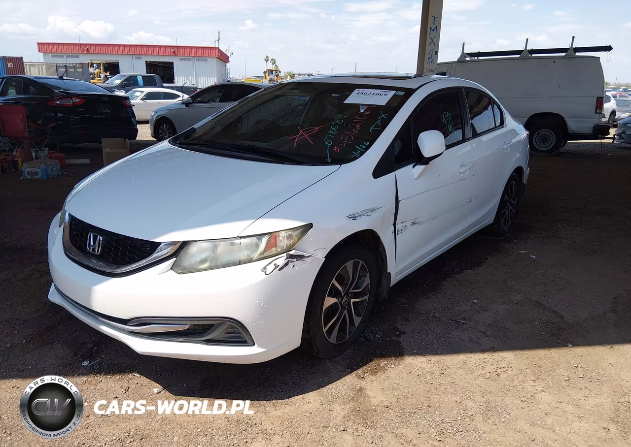 2013 Honda Civic Ex VIN:19XFB2F81DE078684 - 2