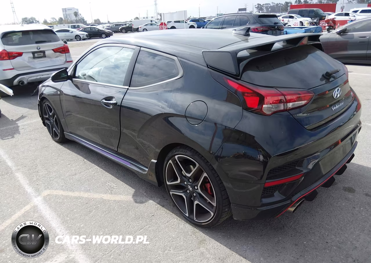 2022 Hyundai Veloster N VIN:KMHT36AH7NU013951 - 3