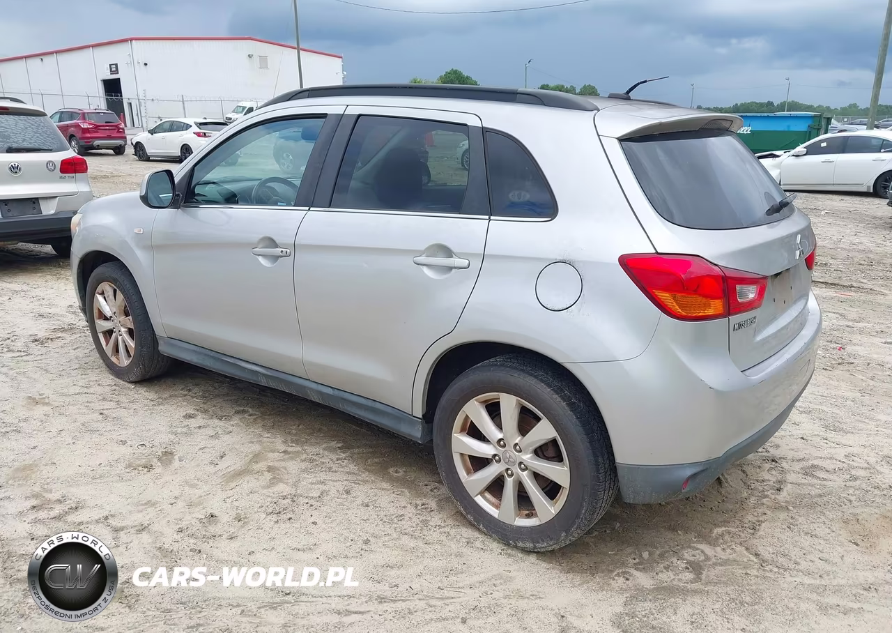 2014 Mitsubishi Outlander Sport Se VIN:4A4AP4AU1EE001413 - 3