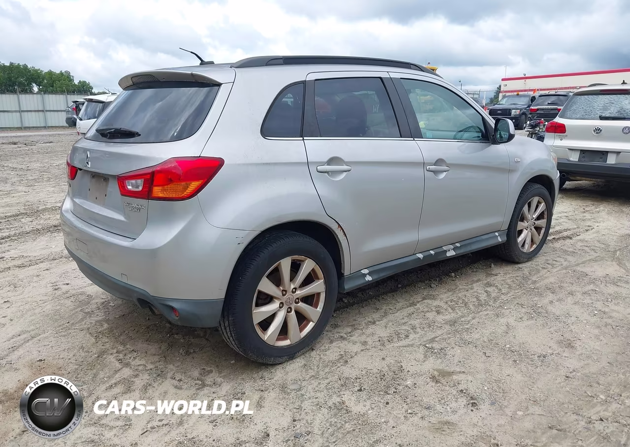 2014 Mitsubishi Outlander Sport Se VIN:4A4AP4AU1EE001413 - 4