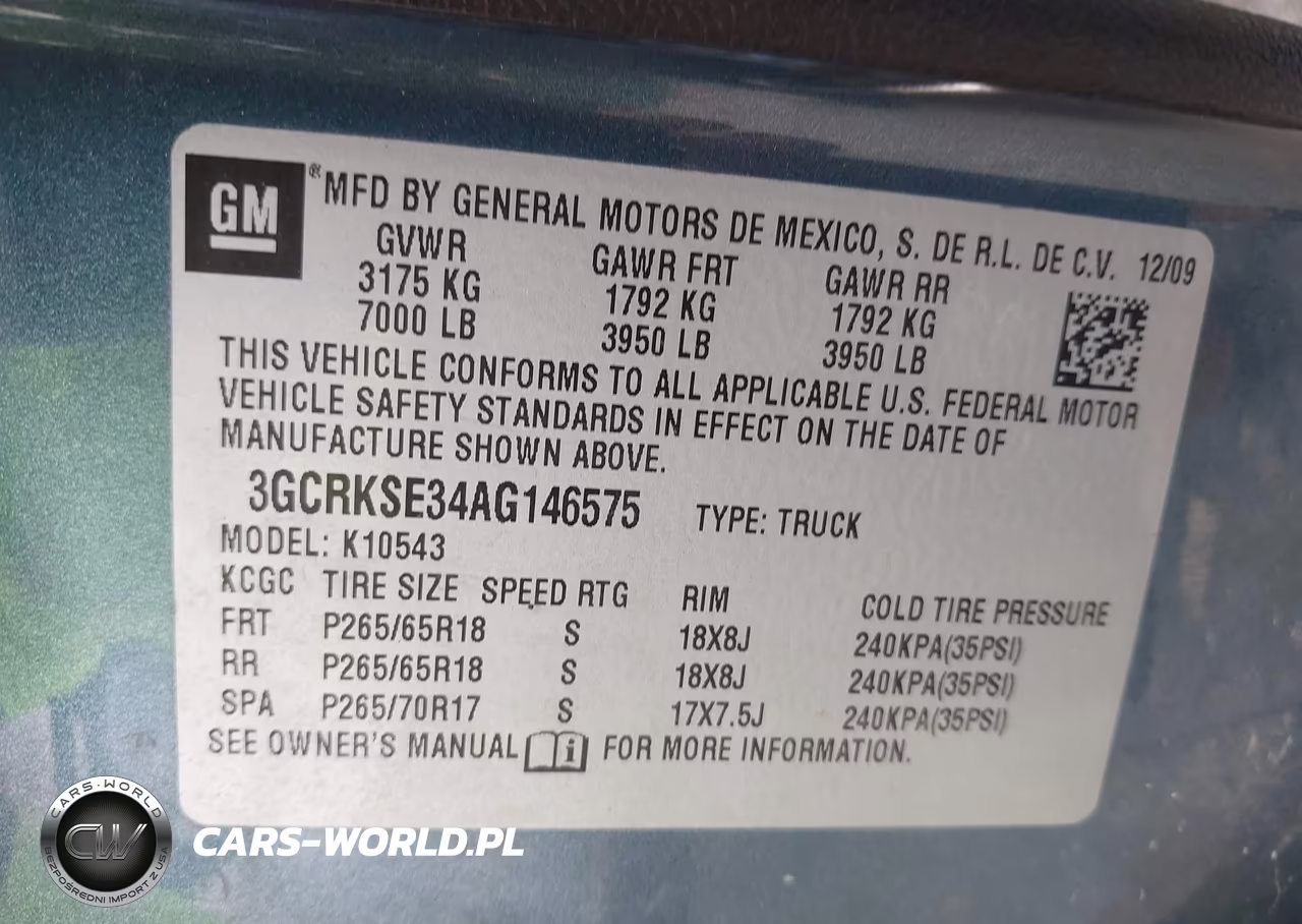2010 Chevrolet Silverado 1500 Lt VIN:3GCRKSE34AG146575 - 9