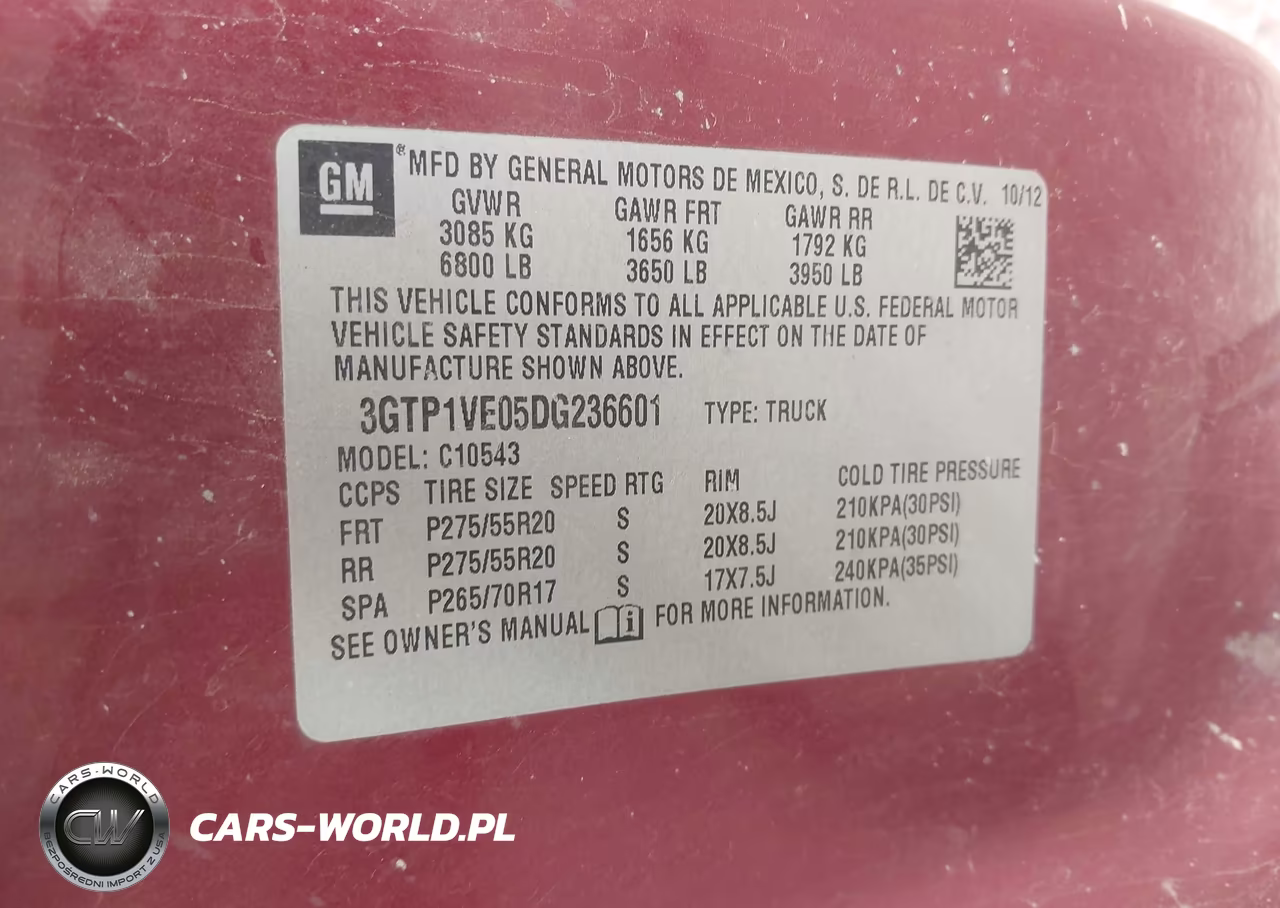 2013 GMC Sierra 1500 Sle VIN:3GTP1VE05DG236601 - 9