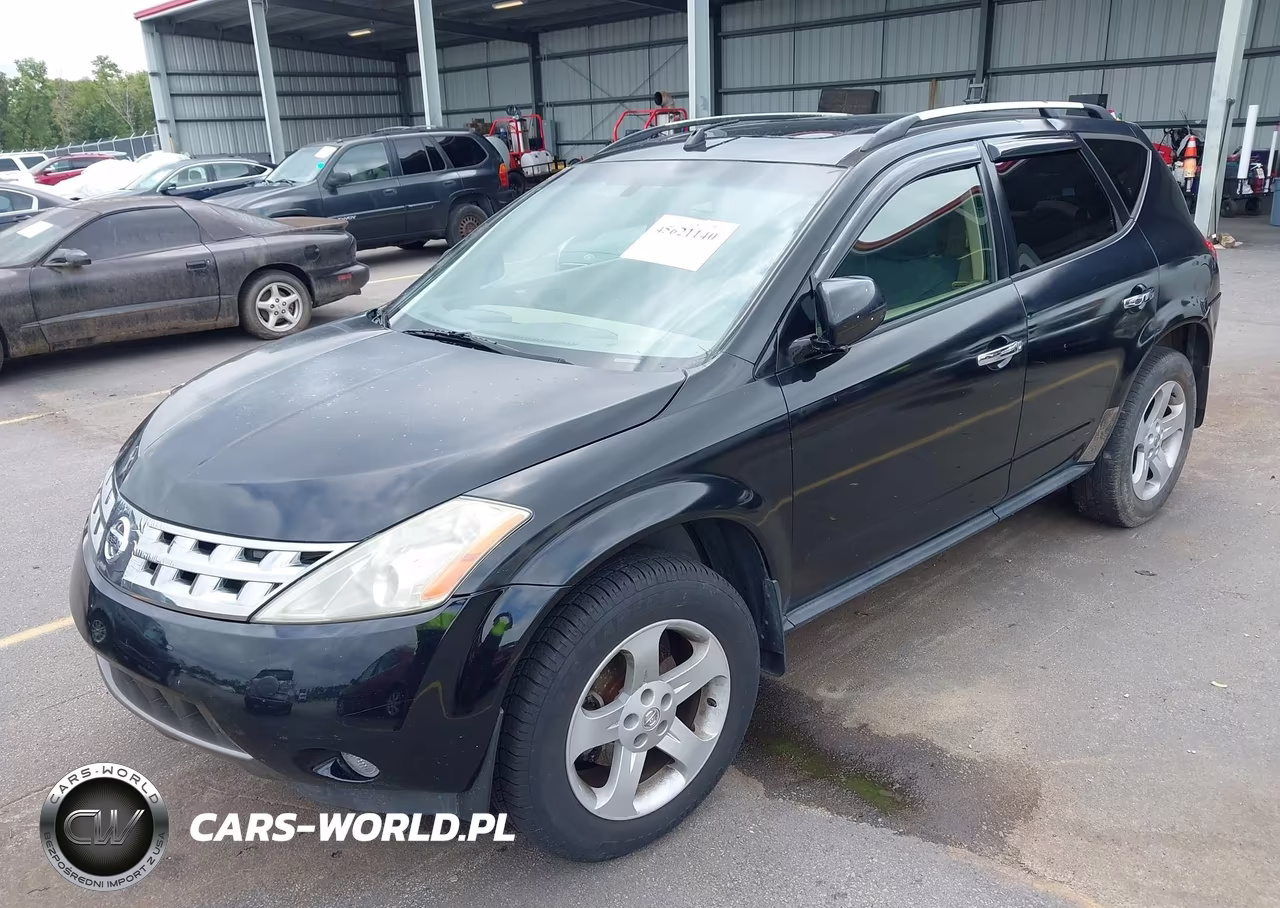 2003 Nissan Murano Sl VIN:JN8AZ08W23W216943 - 2
