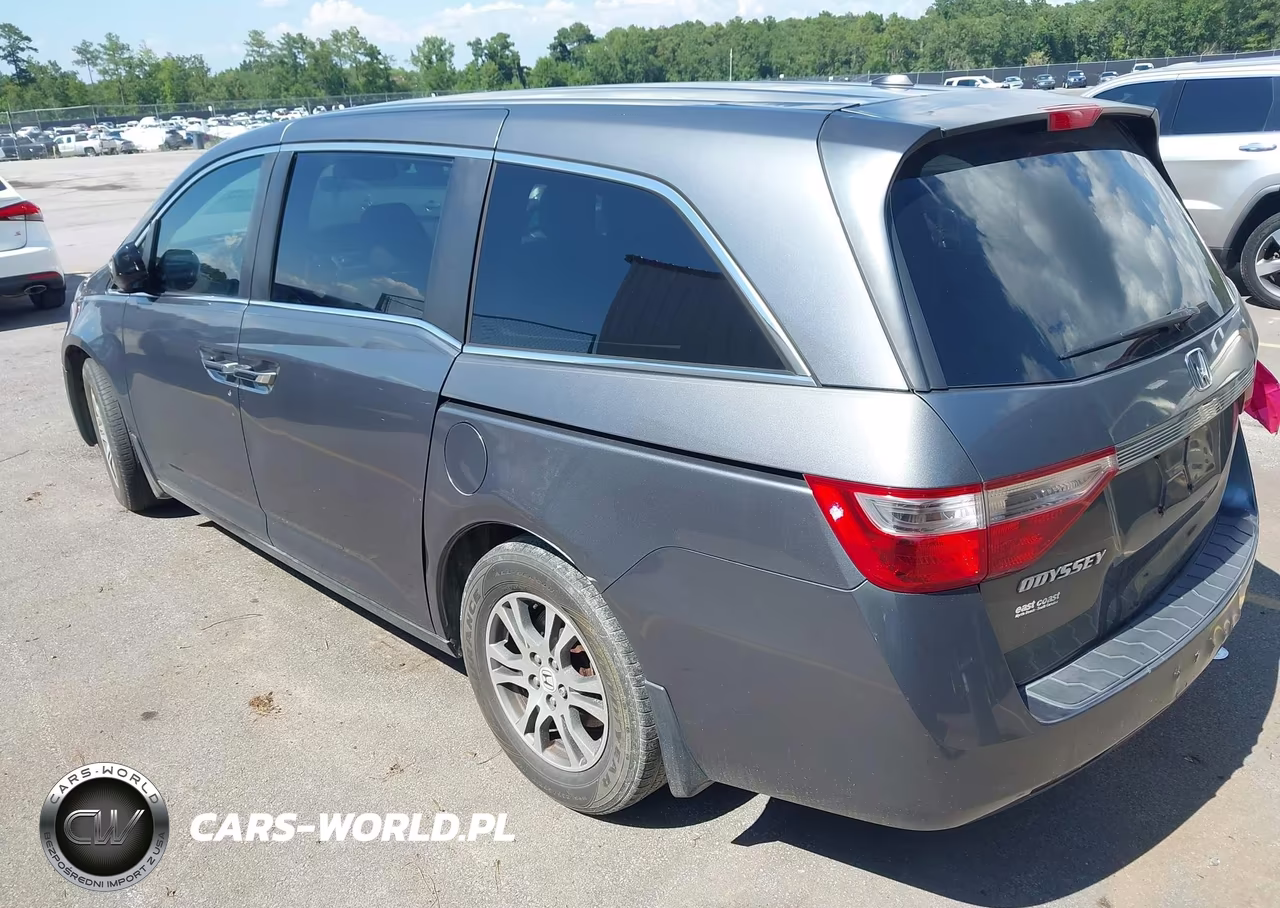 2012 Honda Odyssey Ex-L VIN:5FNRL5H66CB002510 - 3