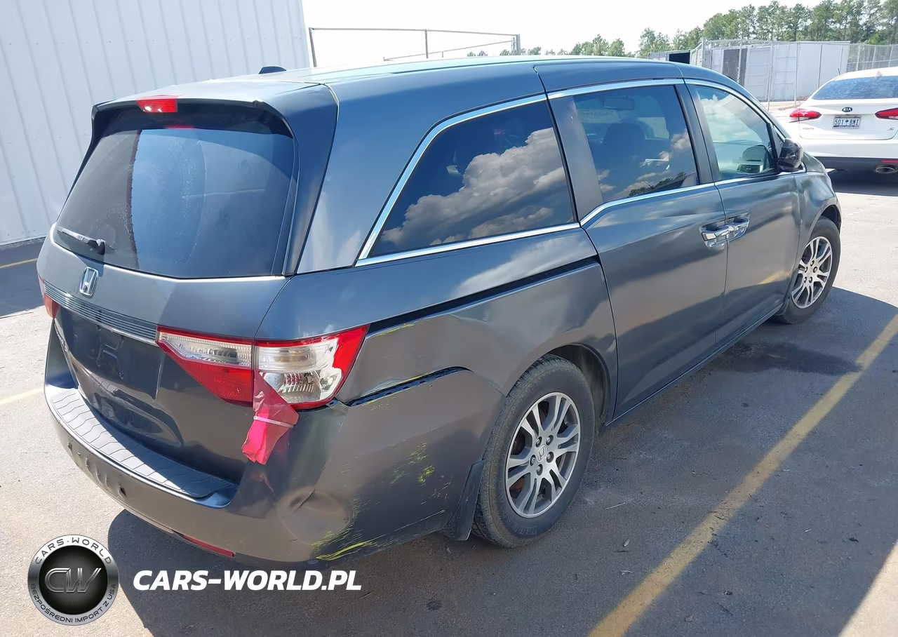 2012 Honda Odyssey Ex-L VIN:5FNRL5H66CB002510 - 4