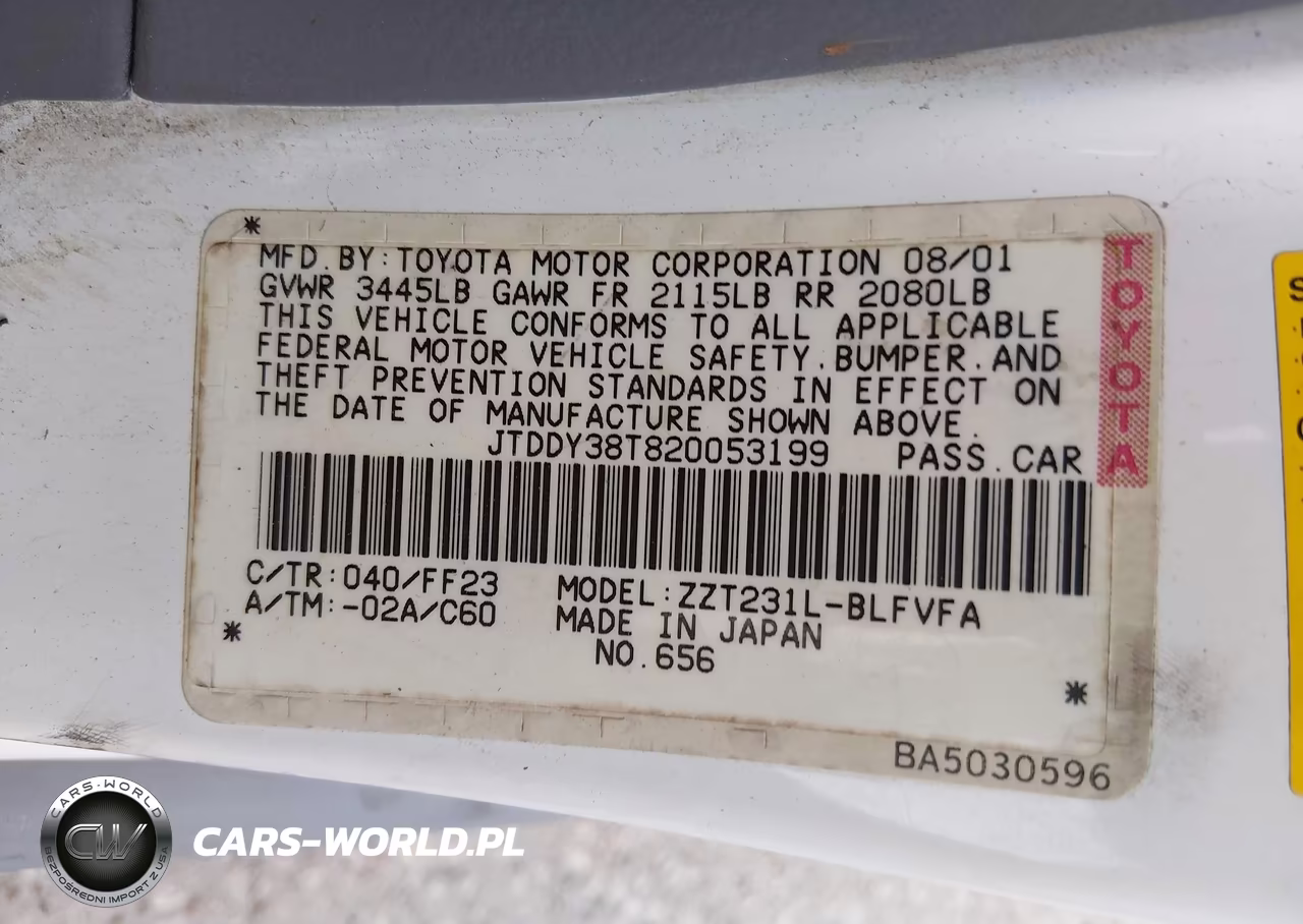 2002 Toyota Celica Gts VIN:JTDDY38T820053199 - 9