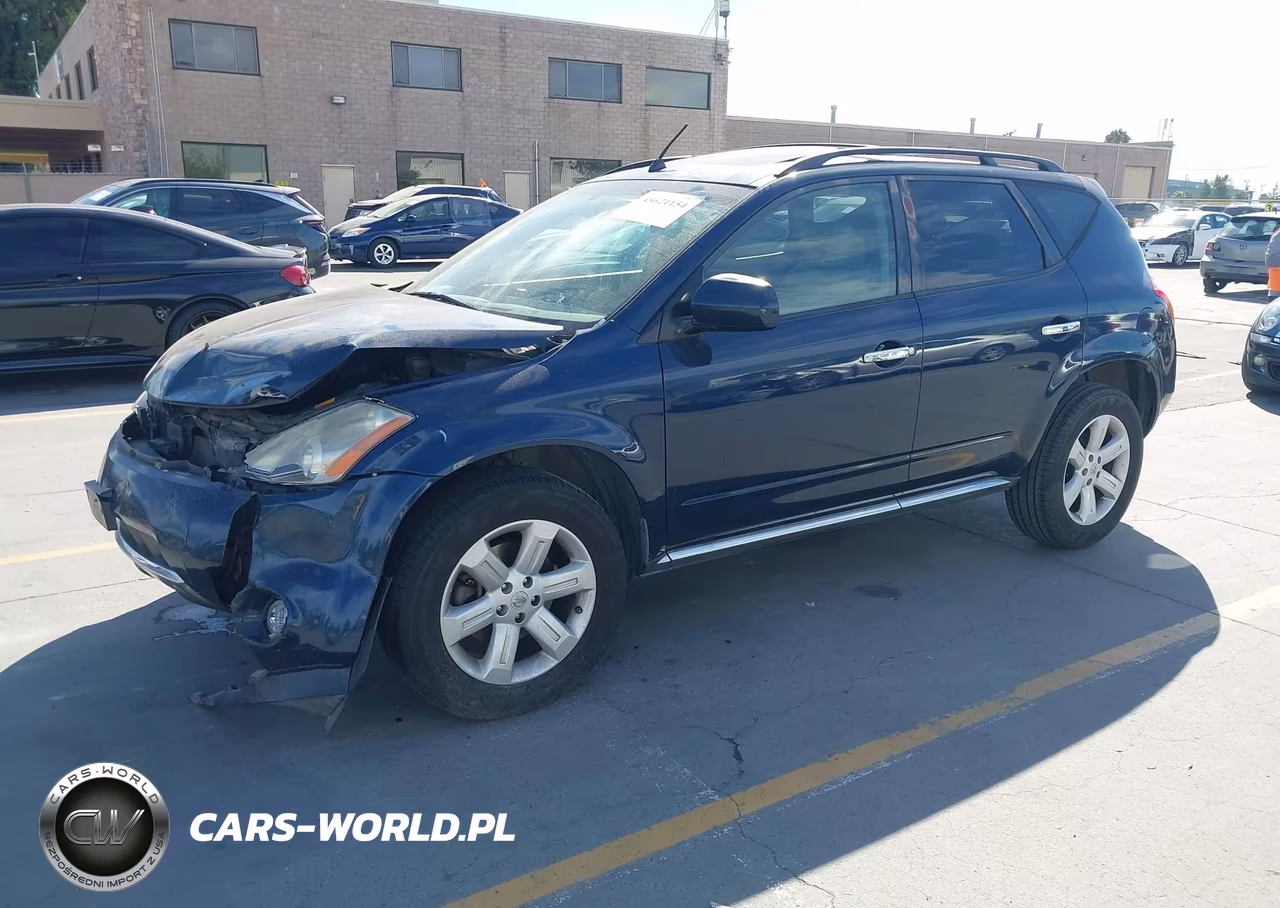 2007 Nissan Murano Sl VIN:JN8AZ08W67W617403 - 2