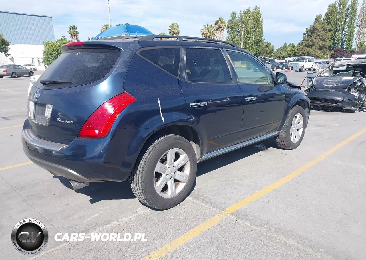 2007 Nissan Murano Sl VIN:JN8AZ08W67W617403 - 4