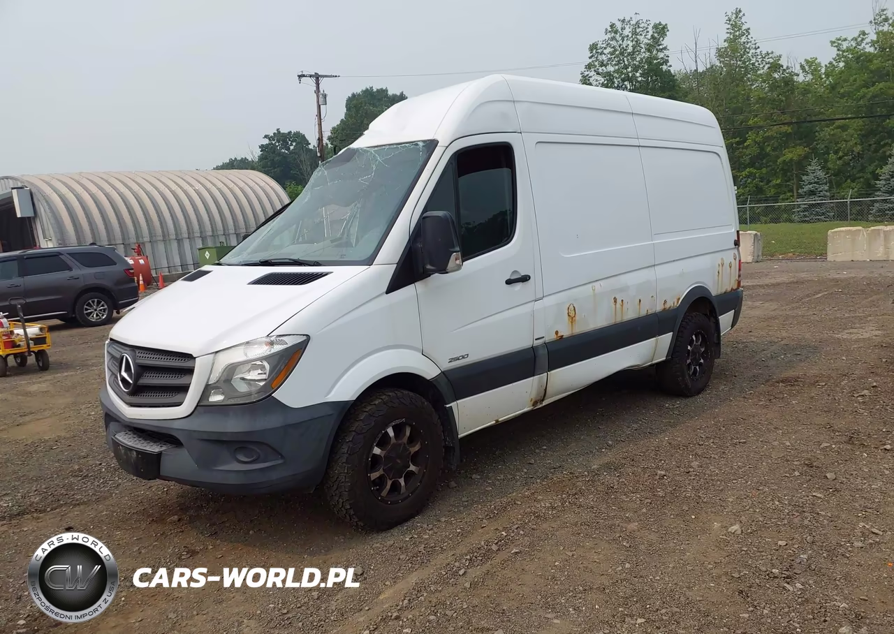 2016 Mercedes-Benz Sprinter 2500 Normal Roof VIN:WD3PE7CD4GP259710 - 2