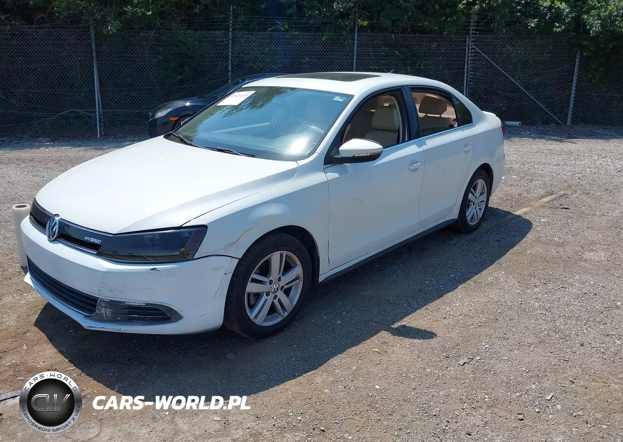 2013 Volkswagen Jetta Hybrid Sel VIN:3VW637AJ4DM231291 - 2