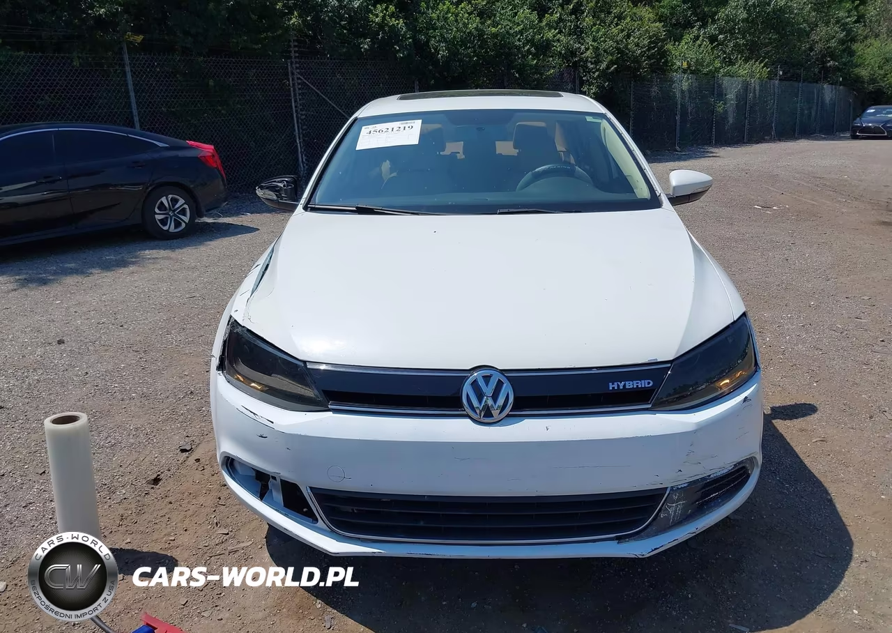 2013 Volkswagen Jetta Hybrid Sel VIN:3VW637AJ4DM231291 - 6