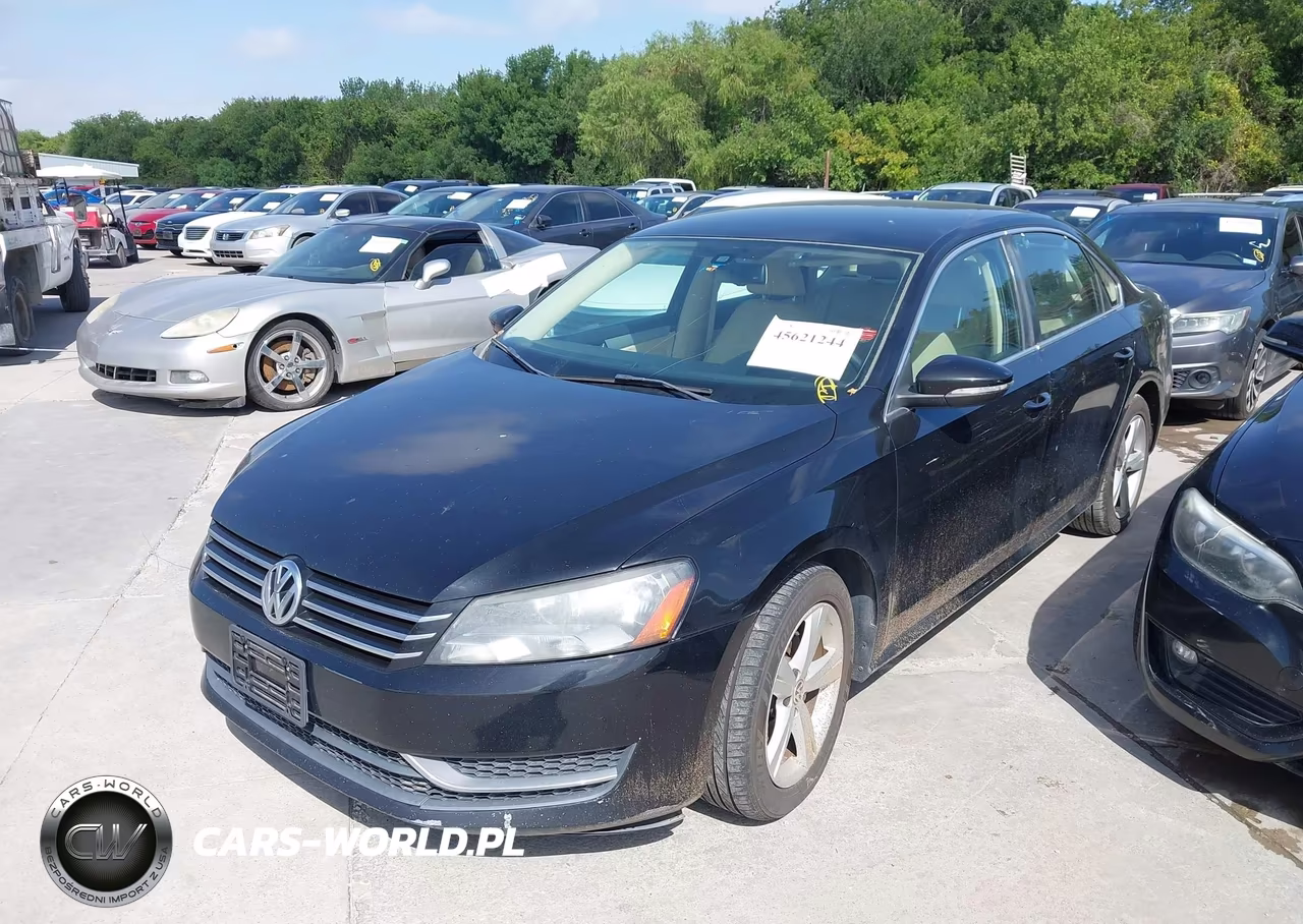 2012 Volkswagen Passat 2.5L Se VIN:1VWBH7A30CC018937 - 2