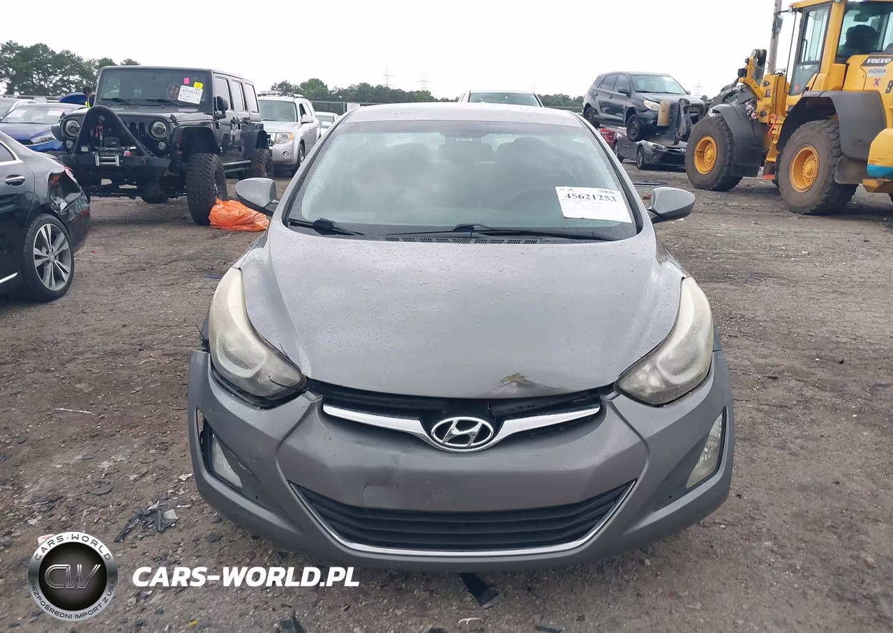 2014 Hyundai Elantra Se VIN:5NPDH4AEXEH477833 - 12