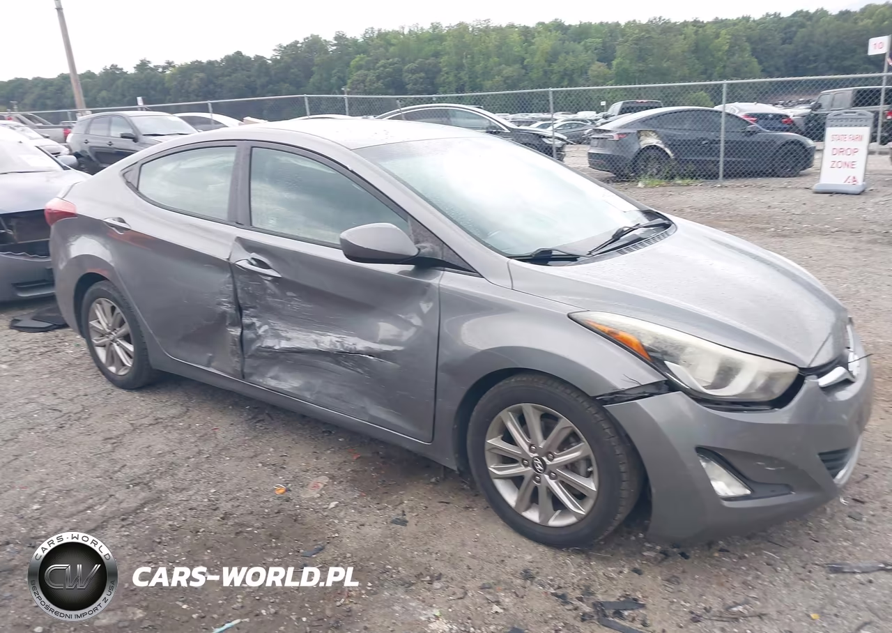 2014 Hyundai Elantra Se VIN:5NPDH4AEXEH477833 - 17
