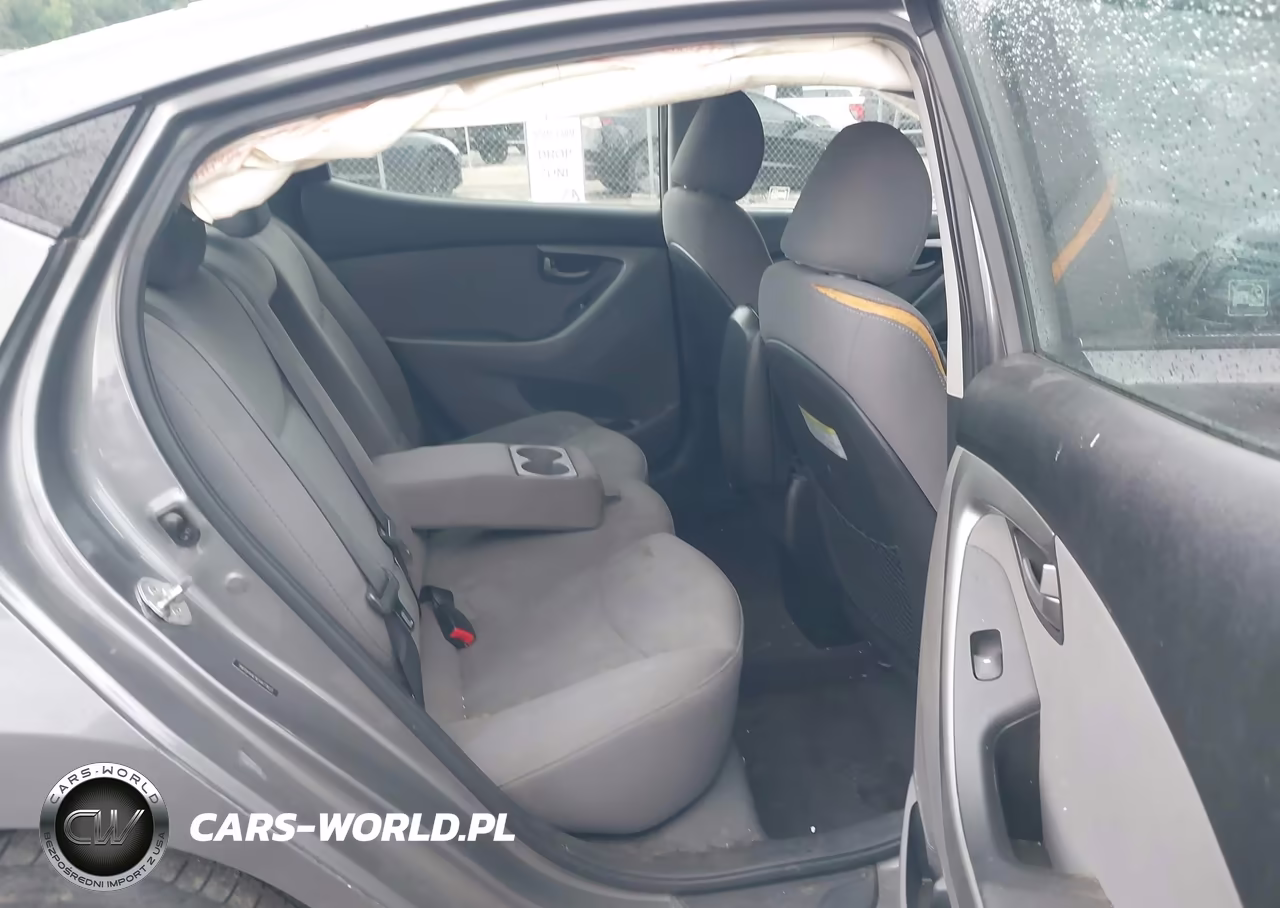 2014 Hyundai Elantra Se VIN:5NPDH4AEXEH477833 - 8